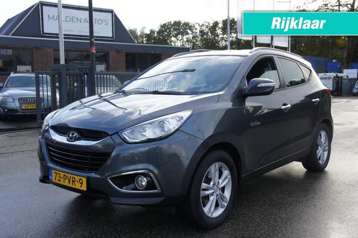 Hyundai IX35 1.6I GDI STYLE TREKHAAK/LEDER-STOF/CRUISE/ KEUR, Auto's, Hyundai, Bedrijf, iX35, ABS, Airbags, Airconditioning, Boordcomputer
