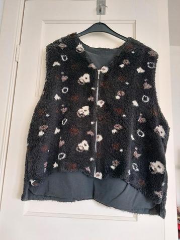 "Bont" mouwloos vest / bodywarmer, grote maat beschikbaar voor biedingen