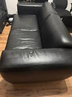 Lederen bank - Stijlvolle zitplaats, Ophalen, Gebruikt, 150 tot 200 cm, Tweepersoons