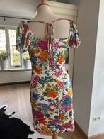 DENNY ROSE jurkje wit gebloemd mt 36, 38 en 40, Italie, -, Verzenden, Wit