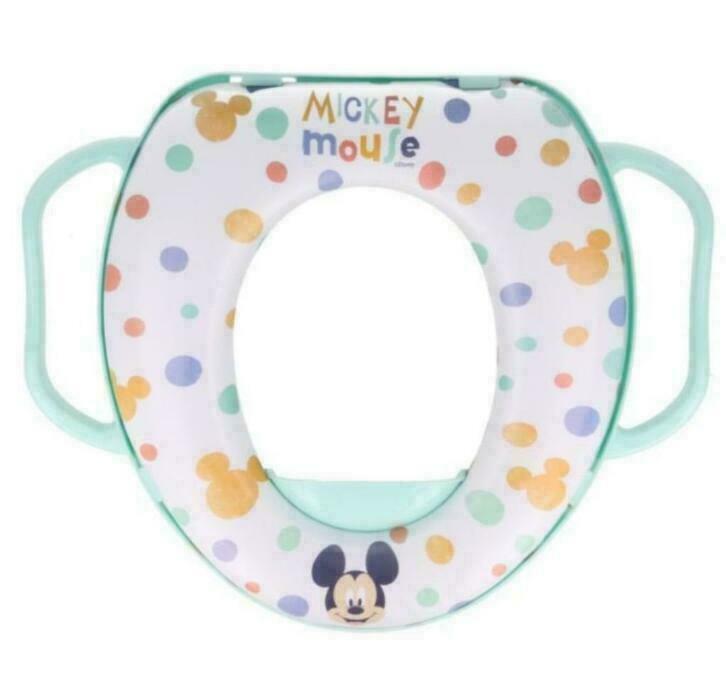 Mickey Mouse Toilettrainer / Toiletverkleiner met Handvaten, Kinderen en Baby's, Overige Kinderen en Baby's, Nieuw, Ophalen of Verzenden