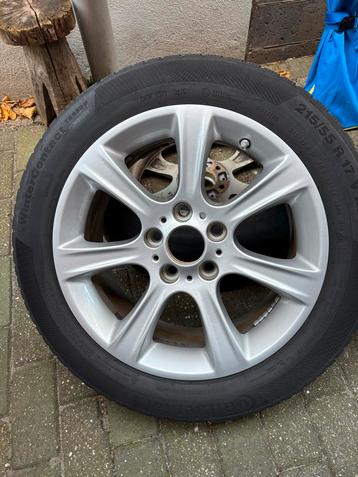 4x 17" Velgen voor BMW F30/F31 3serie, met Winterbanden beschikbaar voor biedingen