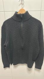 Circolo 1901 vest, met rits, antraciet/zwart, maat L, wol, Ophalen of Verzenden, Gedragen, Zwart