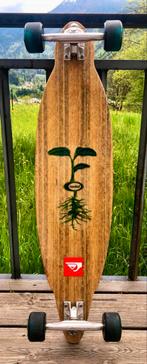 Bamboo /Fiberglass Carving Long Skateboard: Loaded Brand, Sport en Fitness, Skateboarden, Ophalen, Gebruikt, Skateboard, Longboard