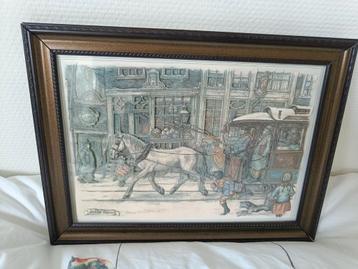 Anton Pieck schilderij  beschikbaar voor biedingen