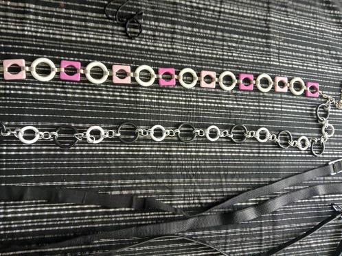 6 verschillende dames riemen, Kleding | Dames, Riemen en Ceinturen, Zo goed als nieuw, 100 cm of meer, Overige kleuren, Ophalen of Verzenden