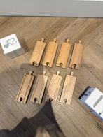 Heel goed 8x Brio houten trein kort recht spoor rails 33334, Ophalen of Verzenden, Zo goed als nieuw