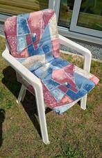 5 tuinstoelen met kussens, Tuin en Terras, Ophalen, Zo goed als nieuw, Kunststof