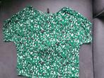Blouse met print maat l eksept izgs Kleur groen,zwart,wit, Maat 38/40 (M), Ophalen of Verzenden, Zo goed als nieuw, Eksept