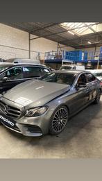 Mercedes E Klasse 200d - Schade - Rijdend, Auto's, Mercedes-Benz, Navigatiesysteem, Leder, Bruin, Diesel