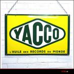 Yacco emaille bord, Reclamebord, Gebruikt, Yacco, .