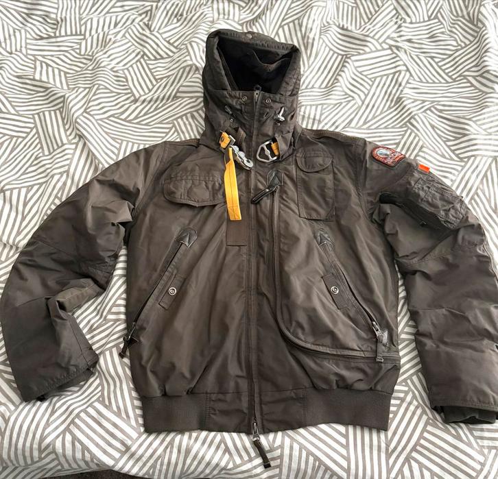Parajumpers Gobi ZGAN, Groen, mt.S/M, Kleding | Heren, Jassen | Winter, Zo goed als nieuw, Groen, Ophalen of Verzenden