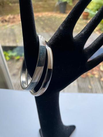 Armbanden set - Inleg steen & parelmoer - smalle pols beschikbaar voor biedingen