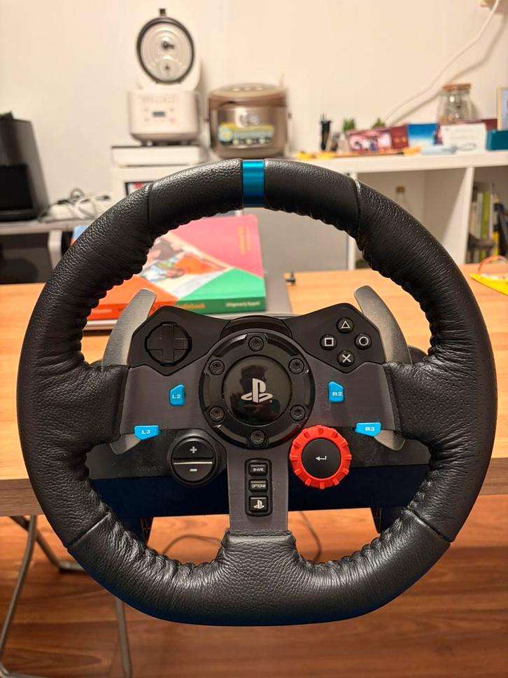 Logitech G29 stuurwiel + pedalen + schakelpook voor PC, Spelcomputers en Games, Spelcomputers | Sony PlayStation Consoles | Accessoires