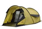 Pop up tent safarica 2 persoons met binnen tent, Caravans en Kamperen, Ophalen of Verzenden, Zo goed als nieuw, Tot en met 3