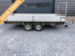 Plateauwagen aanhanger aanhangwagen tandemasser 4 meter, Gebruikt