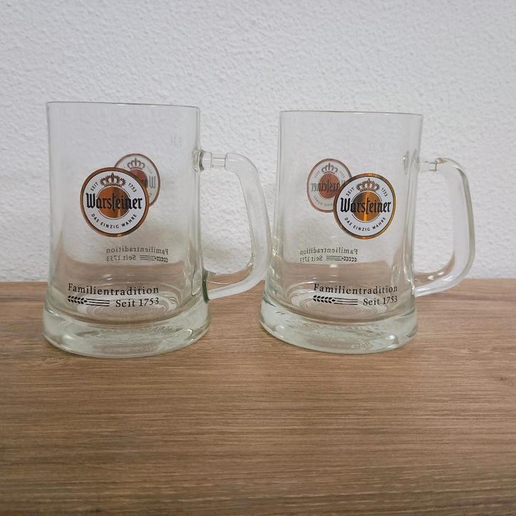 warsteiner, Verzamelen, Biermerken, Zo goed als nieuw, Glas of Glazen, Overige merken, Ophalen of Verzenden