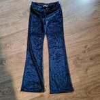 Flared broek blauw glitter - maat 134/140, Kinderen en Baby's, Kinderkleding | Maat 134, Ophalen of Verzenden