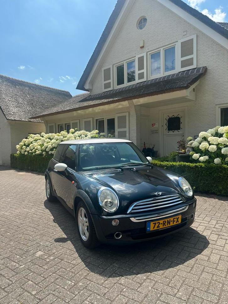 Mini 1.6 16V Zwart / Airco, Auto's, Mini, Bedrijf, One, ABS, Airbags, Airconditioning, Centrale vergrendeling, Elektrische buitenspiegels