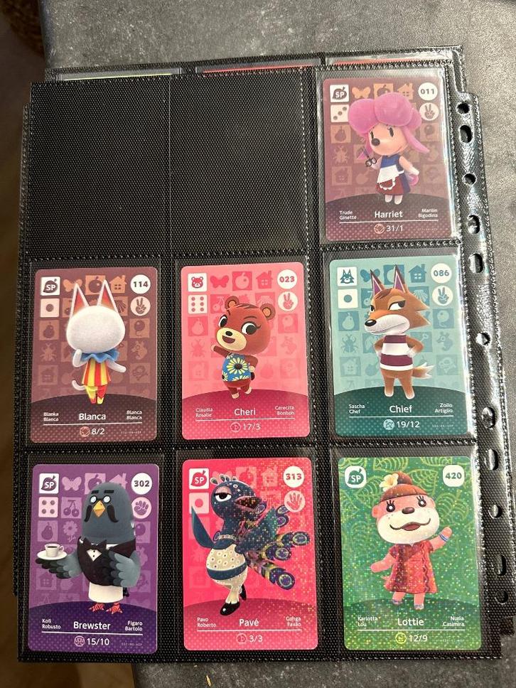 Amiibo Kaarten (verkoop dubbele), Verzamelen, Speelkaarten, Jokers en Kwartetten, Zo goed als nieuw, Speelkaart(en), Ophalen of Verzenden