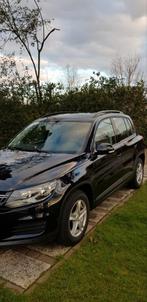 VW Tiguan 2.0D bj2016 81kw panorama dak, Auto's, Voorwielaandrijving, Stof, Zwart, Stationwagon