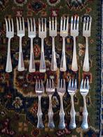 Verzilverde vorkjes o. a. Sola, Antiek en Kunst, Antiek | Bestek, Ophalen of Verzenden