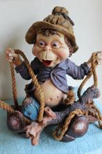 Laaf Loll op schommel, Verzamelen, Efteling, Ophalen of Verzenden, Zo goed als nieuw, Beeldje of Poppetje