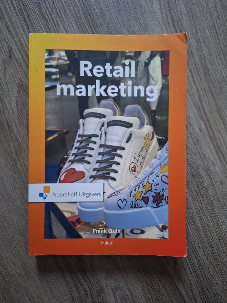 Retail Marketing - 7e druk, Boeken, Studieboeken en Cursussen, Ophalen of Verzenden, Zo goed als nieuw, HBO, Frank Quix