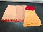 sari oranje/rood/perzik/goud, Overige typen, Onbekend, Oranje, Ophalen of Verzenden