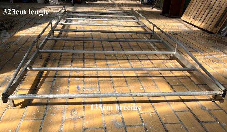 RVS imperiaal en trap. Steelworks. L2H2 Sprinter/Crafter, Auto diversen, Dakdragers, Gebruikt, Ophalen