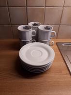 6x kop en schotel laurentis, Huis en Inrichting, Keuken | Servies, Ophalen, Porselein, Overige stijlen, Kop(pen) en/of Schotel(s)