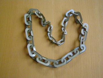 HALSKETTING VINTAGE ITALIAANS KUNSTSTOF 94 cm MODE SIERAAD beschikbaar voor biedingen