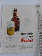 Oude reclame Grolsch, Verzamelen, Ophalen of Verzenden