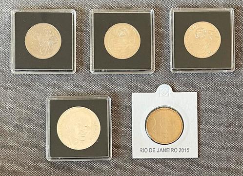 Portugal 2010-2016 | 2,5 EURO | 7,5 EURO | UNC kwaliteit, Postzegels en Munten, Munten | Europa | Euromunten, Losse munt, Overige waardes