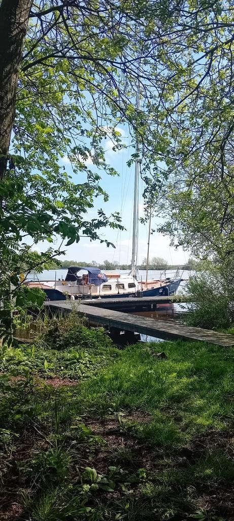 Unieke Nienke II AK toerzeiler – 10,5 m – Dame met karakter, Watersport en Boten, Platbodems, Gebruikt, 9 tot 12 meter, Staal