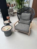 -40% ! Gloster Loungestoel Fern teak - SHOWROOMMODEL, Tuin en Terras, Ophalen of Verzenden, Zo goed als nieuw, Teakhout