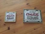 2 gave coca cola spiegels, Verzamelen, Ophalen of Verzenden, Gebruikt, Gebruiksvoorwerp