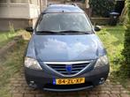Dacia Logan 1.6 77KW MCV 2008 Blauw, airco, trekhaak, Auto's, 7 stoelen, Logan, Origineel Nederlands, Stationwagon
