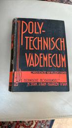 Zeer oud 1937 polytechnisch vademecum  H Stam, Boeken, Techniek, Ophalen of Verzenden, Zo goed als nieuw