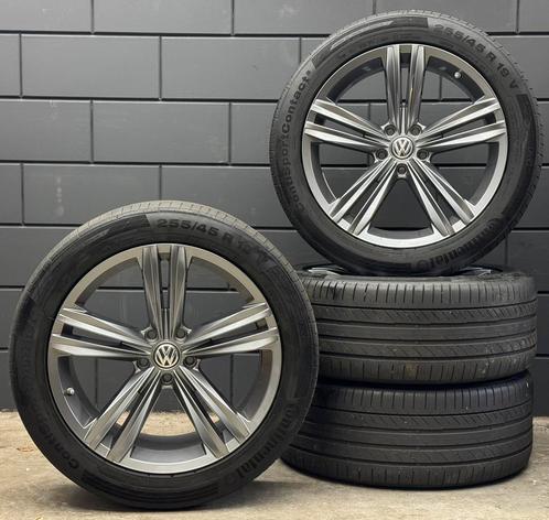 Originele 19 inch VW Tiguan Sebring 5x112 ET38 255/45/19, Auto-onderdelen, Banden en Velgen, Banden en Velgen, Zomerbanden, 19 inch