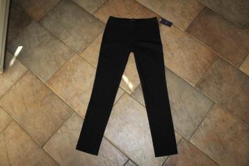 NYDJ plaid flocked stretch leggingbroek mt 6 38)  beschikbaar voor biedingen
