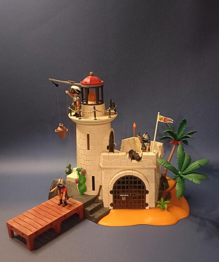 Playmobil Soldatenbastion met Vuurtoren 4294, Kinderen en Baby's, Speelgoed | Playmobil, Zo goed als nieuw, Ophalen of Verzenden