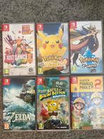 Nintendo switch spellen, 3 spelers of meer, Ophalen of Verzenden, Zo goed als nieuw, Vanaf 3 jaar