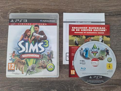 De Sims 3 Beestenbende Limited Edition compleet PS3, Spelcomputers en Games, Games | Sony PlayStation 3, Gebruikt, Simulatie, 1 speler