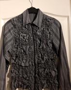 Gestreepte blouse met rimpels - Maat M, Kleding | Dames, Blouses en Tunieken, Maat 38/40 (M), Anne Fontaine, Ophalen of Verzenden