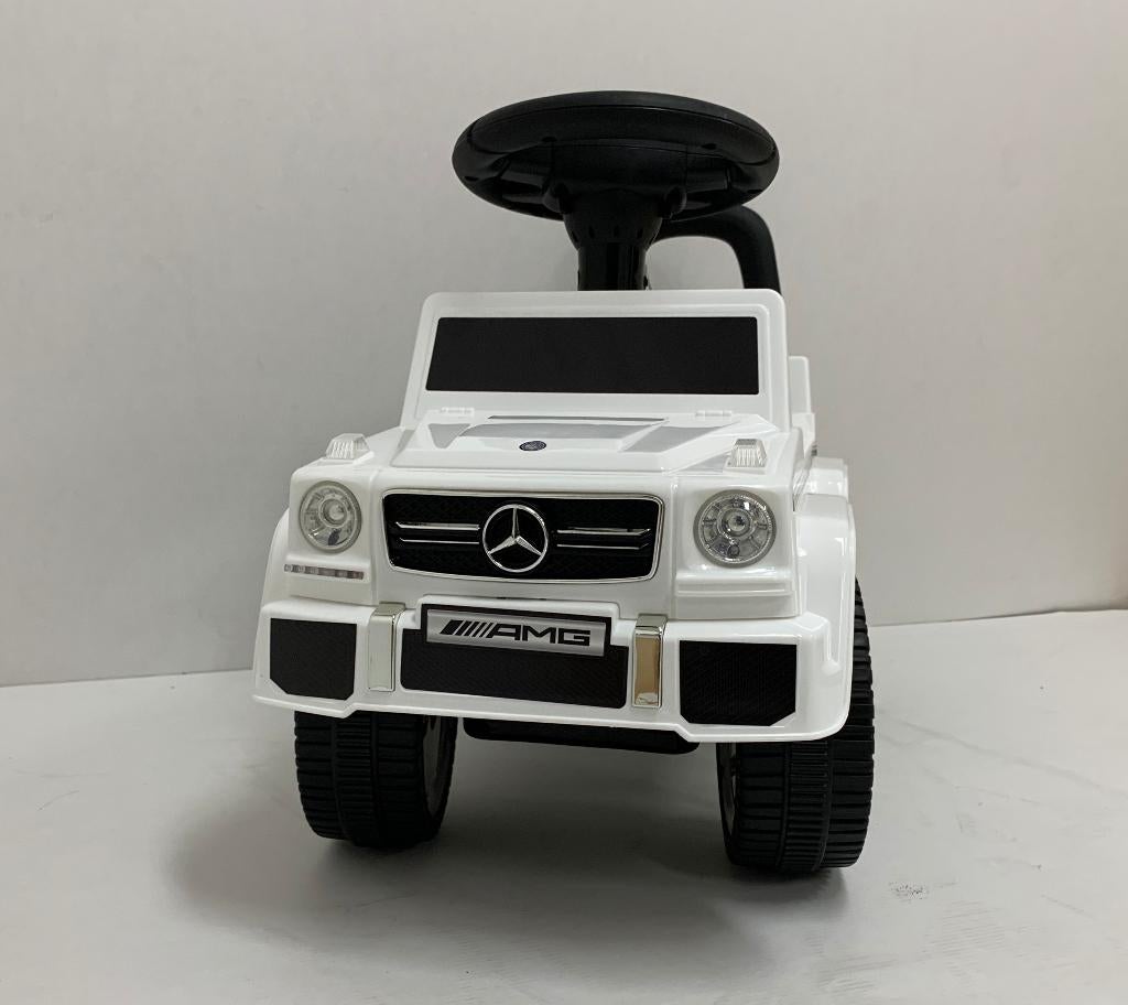 Mercedes G63 AMG loopauto Wit met USB en AUX input NIEUW!!, Ophalen of Verzenden, Nieuw, Overige typen, Met wieltjes