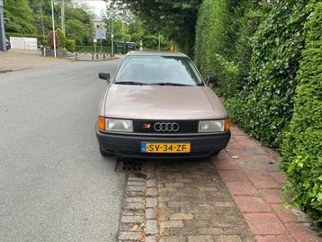 Audi 80 1.8,1988, orig. NL, 2e eig, geldige APK, zeldz.kleur beschikbaar voor biedingen