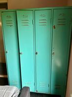 4 deurs lockerkast. 120x50x185. Turquoise, geseald, Huis en Inrichting, Ophalen, Gebruikt, Vintage