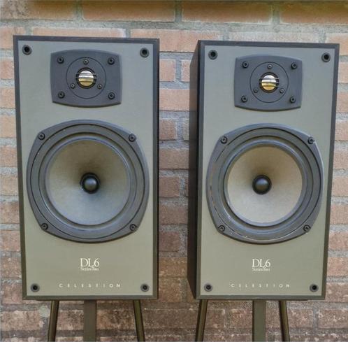 Celestion DL6 Series 2 - Vintage Made in England, Audio, Tv en Foto, Luidsprekers, Gebruikt, Front, Rear of Stereo speakers, 60 tot 120 watt