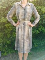 Vintage jurk Derofa maat M, Kleding | Dames, Maat 38/40 (M), Ophalen of Verzenden, Zo goed als nieuw, Vintage